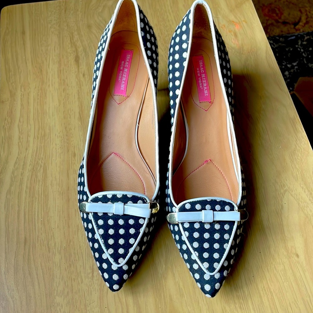 Vintage Isaac Mizariahi - Polka Dot Heels